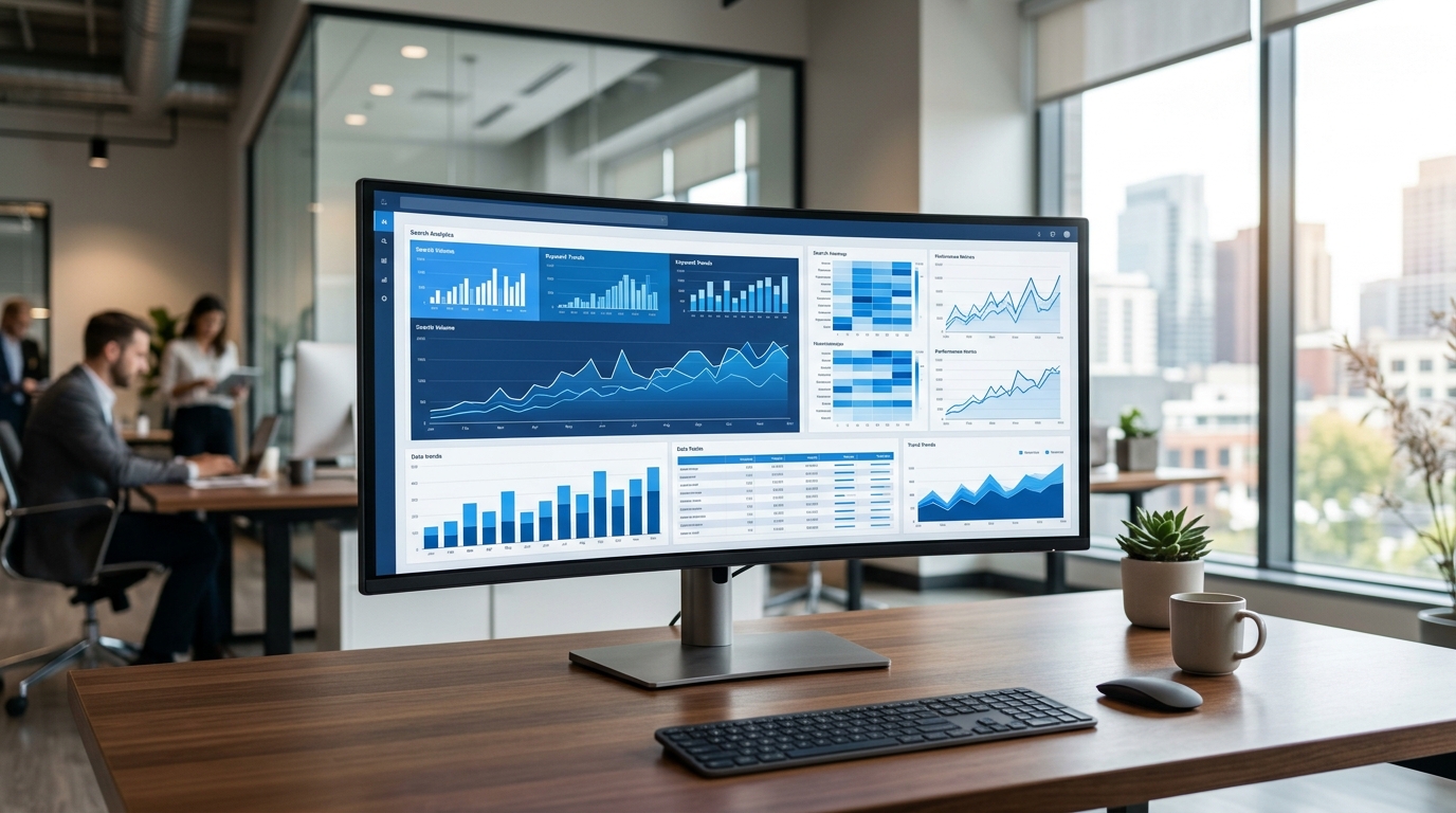 Microsoft Bing search analytics and desktop audience demographic trends