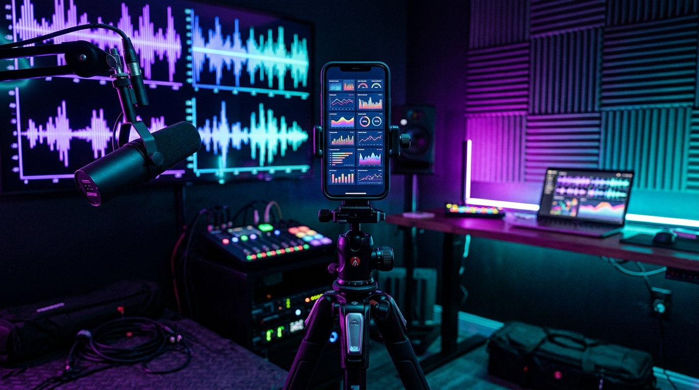 TikTok SEO analytics, trending sound tags, and search phrase optimizations